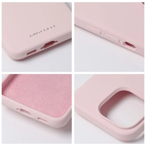 ROAR Cloud Skin dėklas iPhone 15 Pro, šviesiai rožinis image 3
