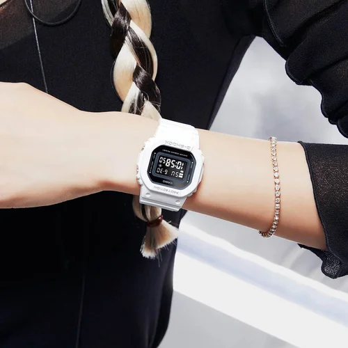 Casio G-SHOCK GMD-S5600-7ER moterų laikrodis, baltas image 3
