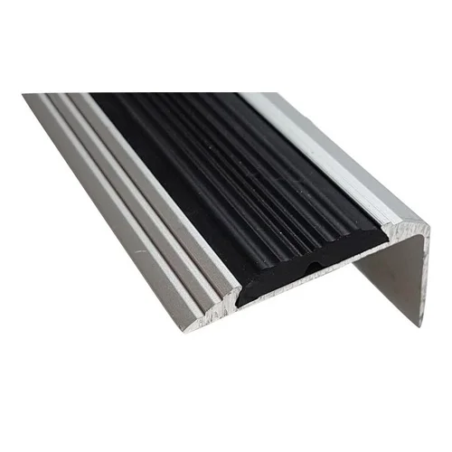 Effector A38 grindų profilis laiptams, 180x5x3 cm, Sidabrinė image 1
