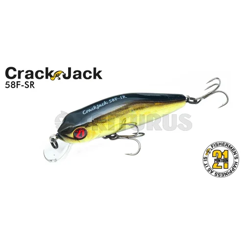 Pontoon21 CrackJack 58SP-DR 58 mm 5,7 g A63 Crash Gold Chartreuse RE image 3