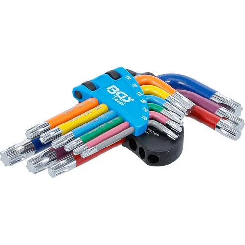 BGS technic 74457B Torx L tipo raktų rinkinys, 9 vnt. image 1
