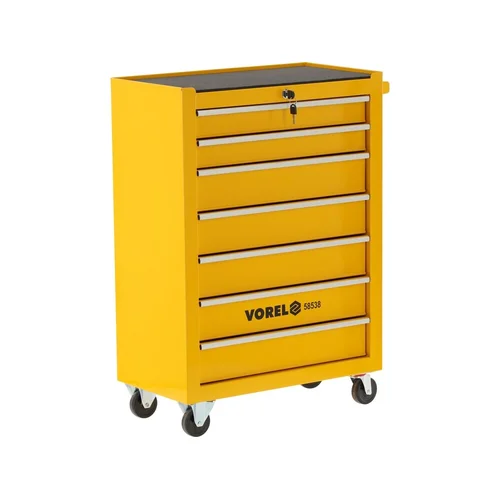 VOREL 58538 įrankių spintelė, 7 stalčiai image 3