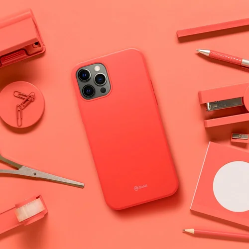 ROAR želė dėklas iPhone 16 Pro Max, persikų rožinė image 3