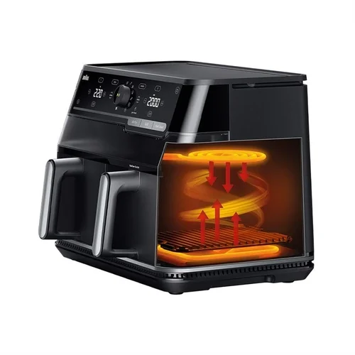 Braun TwinCook 5 3in1 TD5073 10 L karšto oro gruzdintuvė image 2