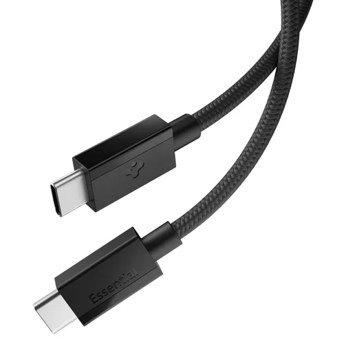 Spigen Essential EB6015CC USB-C kabelis 60 W, 150 cm, juodas image 1