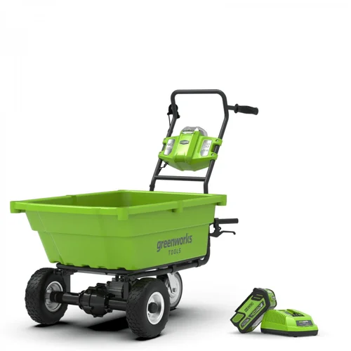 Greenworks G40GCK4 Savaeigis Sodo Karutis 40V su 4Ah akumuliatoriumi image 1