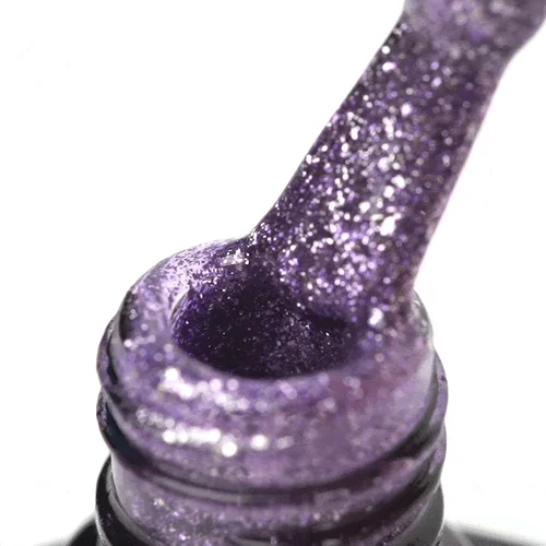 OCHO NAILS Glitter G09 hibridinis nagų lakas 5 g image 3