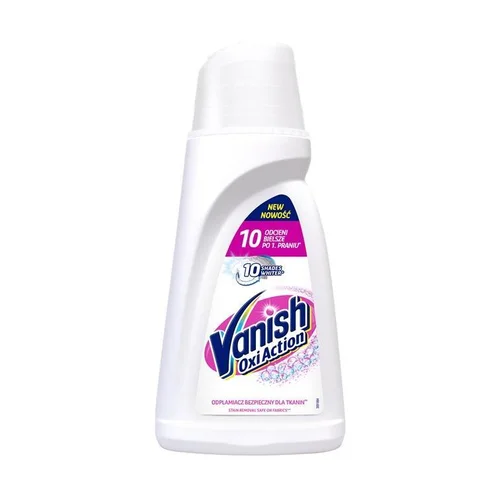 VANISH OXI ACTION WHITE Dėmių valiklis, 1 l image 2