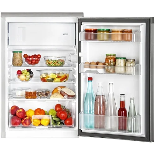 Beko TSE1234FSN Šaldytuvas Vienų durų, Nerūdijančio plieno, 114 L image 3