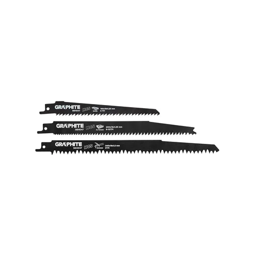 GRAPHITE HCS peilių rinkinys 3 vnt. image 1