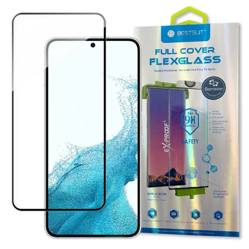 Bestsuit 3D Edge Nano Flexi stiklo plėvelė Samsung Galaxy S22 image 1