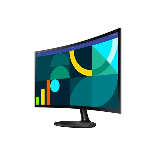 Samsung S36GD 24 col. lenktas monitorius, juodas image 2