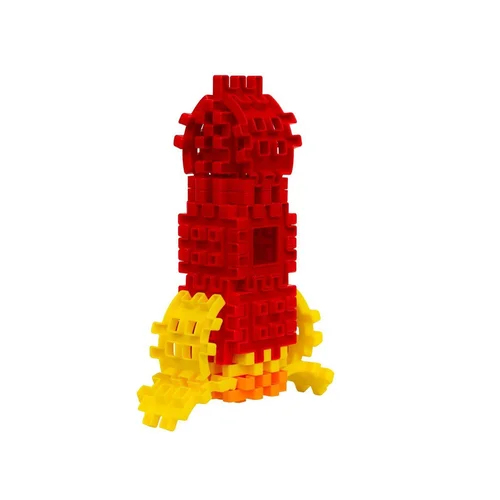 Little Tikes Waffle kaladėlių rinkinys 60 vnt. su krepšiu ZA5115 image 3