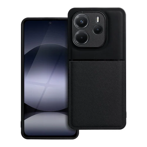 NOBLE dėklas Xiaomi Redmi Note 14 4G, juodas image 1