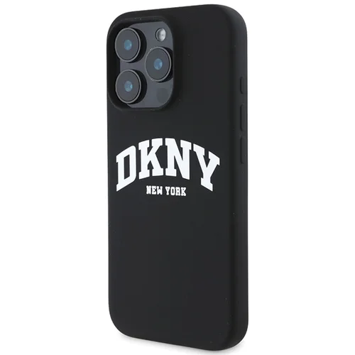 DKNY MagSafe silikoninis dėklas iPhone 16 Pro Max, juodas image 2