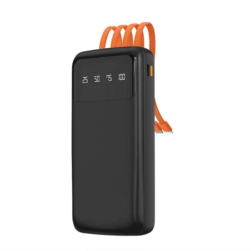 Dudao K6Pro 10 000 mAh išorinė baterija, juoda image 1