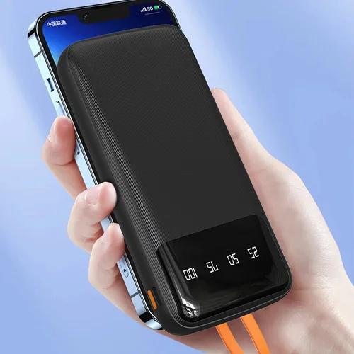 Dudao K6Pro 10 000 mAh išorinė baterija, juoda image 2