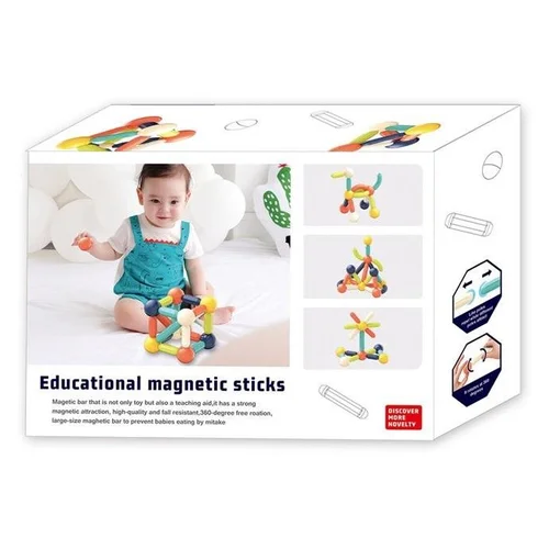 Konstruktor žaislas Magnetic Sticks, 42 dalys image 2