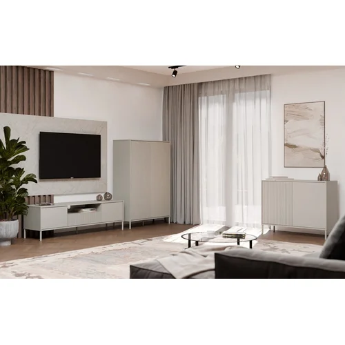 KAMARO 2D SLIM/GLADKAS komoda, kašmyro spalvos image 3