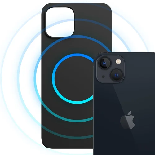 Apple iPhone 14 Plus 3mk Hardy MagSilicone dėklas, grafito image 3