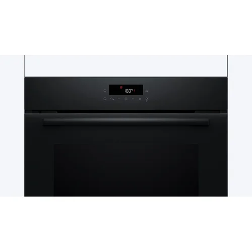 BOSCH Serie 2 HBA571BB4 71 L juoda orkaitė + HEZ538000 laikiklis image 2