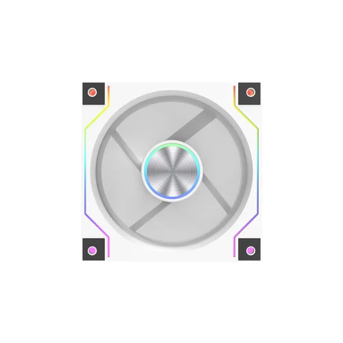 DarkFlash DM20 LINE 120 mm ARGB ventiliatorius, baltas image 1