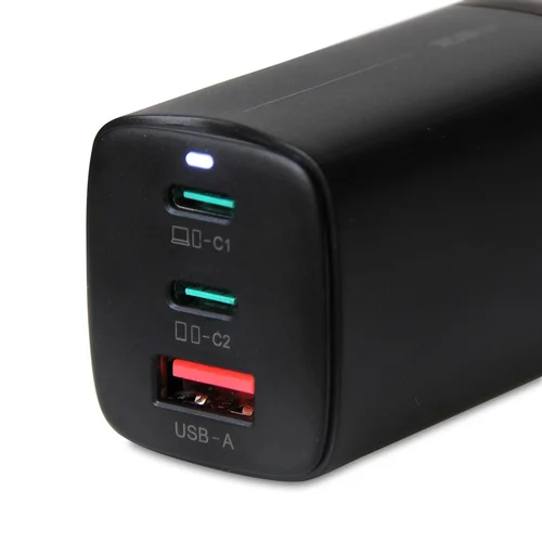iBOX C-65 GaN 65 W juodas įkroviklis image 1