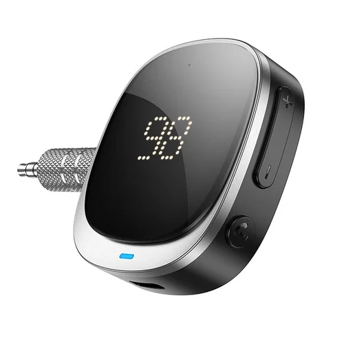 Hoco E80 Bluetooth AUX adapteris 3,5 mm, juodas image 1