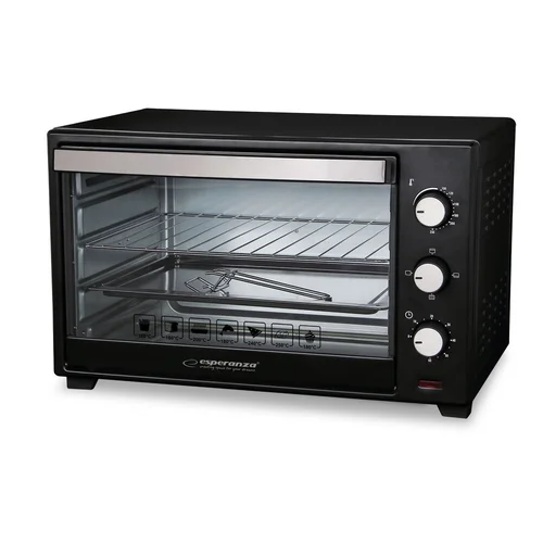 Esperanza EKO008 mini orkaitė 20 l 1600 W, juoda image 1