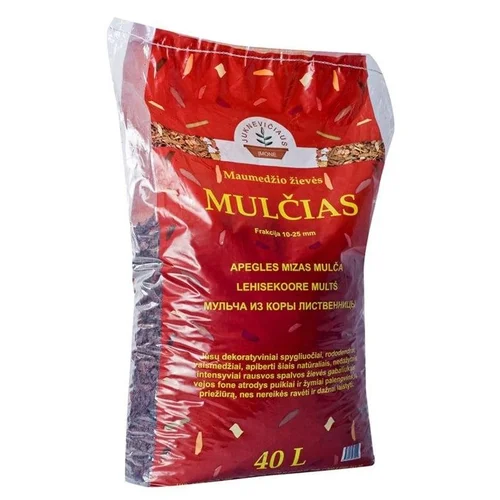Juknevičiaus mulčias maumedžio žievė 10–25 mm, 40 L image 1