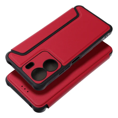 RAZOR Book dėklas Xiaomi Redmi 13C, raudonas image 2