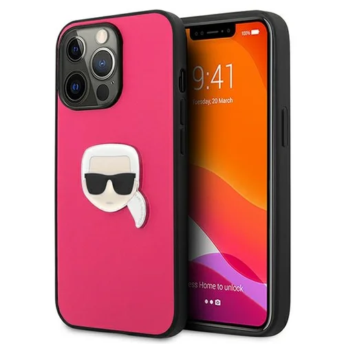 Karl Lagerfeld Ikonik Karl dėklas iPhone 13 Pro/13, 6,1 col., rožinis image 1