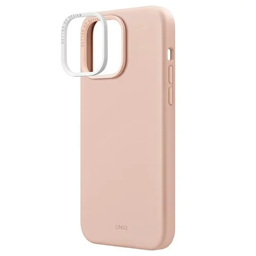 Uniq Lino Hue Magclick dėklas iPhone 14 Pro Max, rožinis image 3