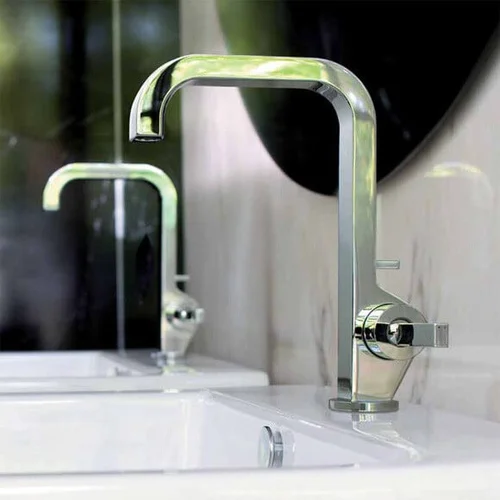 Hansgrohe Axor Citterio 190 39034000 aukštas praustuvo maišytuvas - Braižytos bronzos image 2