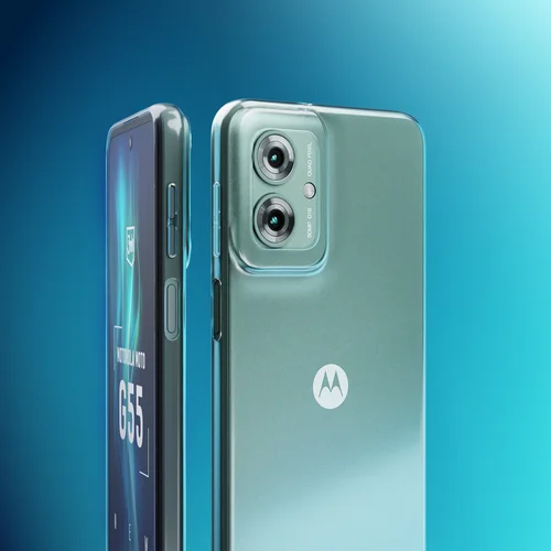 3mk Skaidrus dėklas Motorola Moto G55 5G image 3