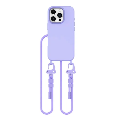 Tech-Protect MagNecklace dėklas iPhone 16 Pro Max, purpurinis image 2