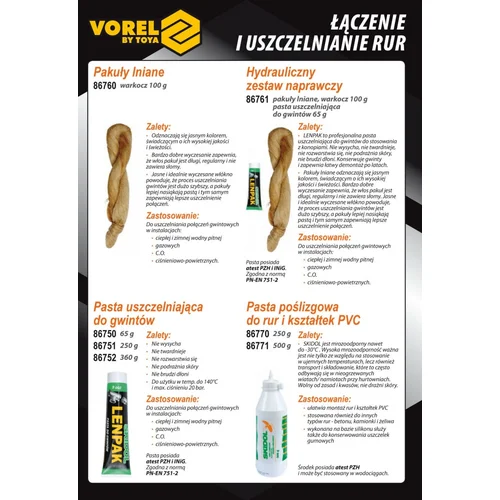 SKIDOL 86770 silikoninė pasta PVC vamzdžiams, 250 g image 2