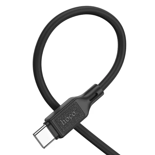 Hoco X90 USB-A–USB-C kabelis 1 m, 3 A, juodas image 2