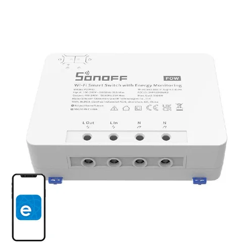 Sonoff POWR3 Wi-Fi išmanusis jungiklis image 3