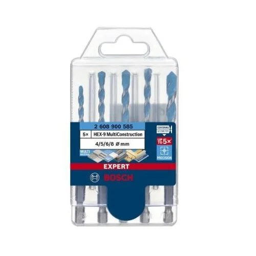 Bosch 2608900585 universalus grąžtas, 4/5/6/6/8 mm, 5 vnt. image 2