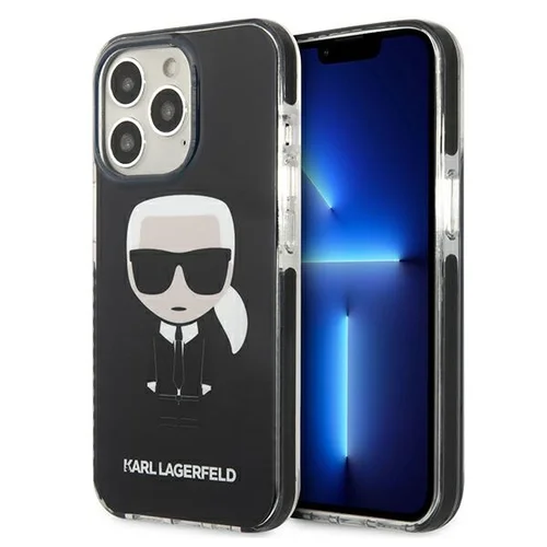Karl Lagerfeld Ikonik Karl dėklas iPhone 13 Pro / 13, juodas image 1