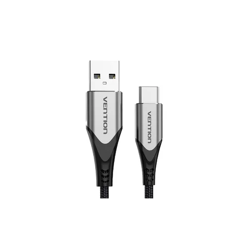 Vention CODHD USB-A į USB-C kabelis 0,5 m, pilkas image 1