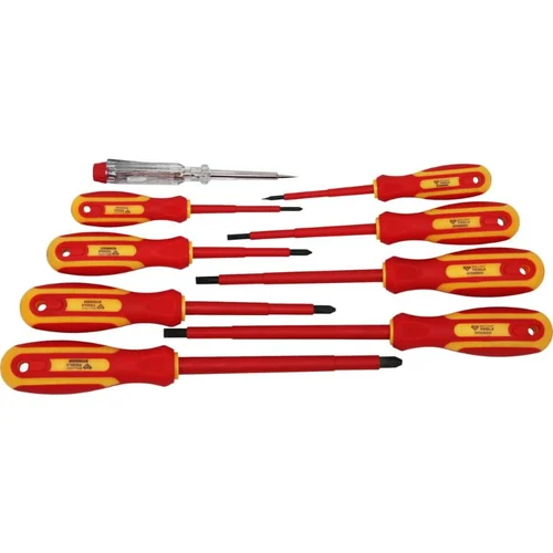 Brilliant Tools BT068010 VDE atsuktuvų rinkinys 9 vnt SL/PH image 1