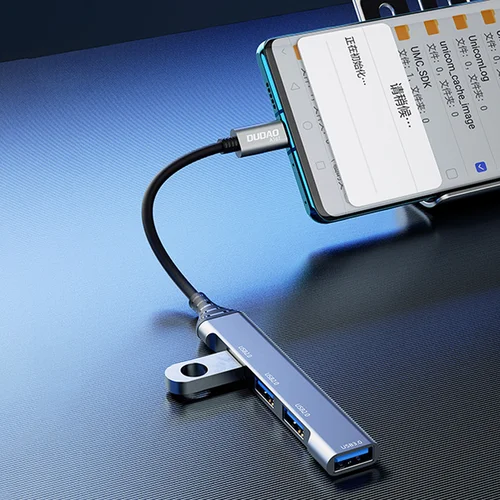 Dudao A16T USB-C 4-in-1 HUB, 4 USB-A image 3