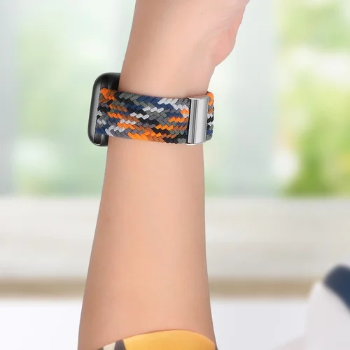 Apple Watch pintas audinio dirželis 38/40/41 mm, juodas image 2