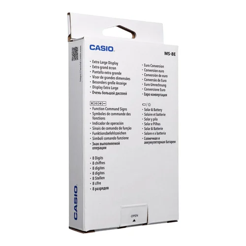 CASIO MS-8E tamsiai mėlynas skaičiuotuvas image 2