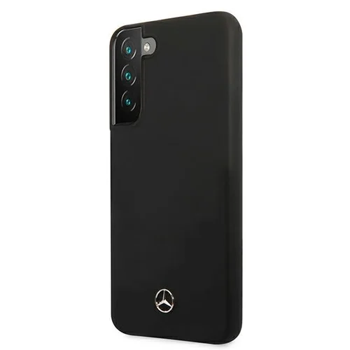 Mercedes silikoninis dėklas Galaxy S22 juodas image 2