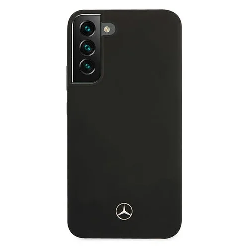 Mercedes silikoninis dėklas Galaxy S22 juodas image 3