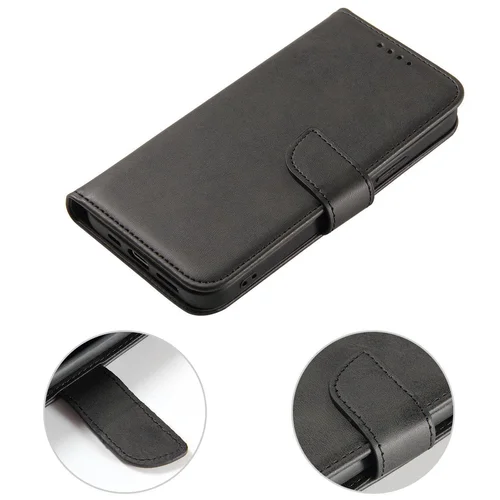 Magnet Case Xiaomi Redmi Note 12 dėklas, juodas image 2