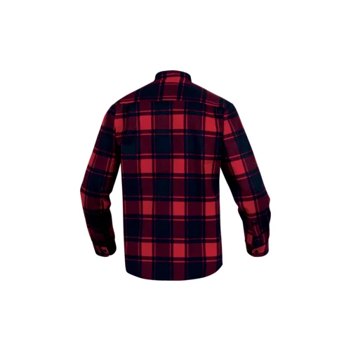 DELTAPLUS RUBY flaneliniai darbo marškiniai 3XL Red-Black image 2